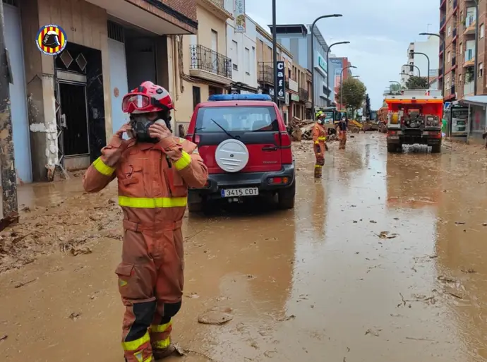 El consorcio de bomberos de Valencia activa su dispositivo especial por las lluvias; PPCV critica