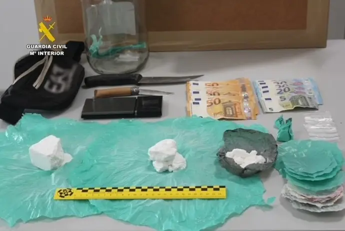 Detenido en Moraleja por segunda vez en una semana con 2.775 dosis de cocaína lista para vender