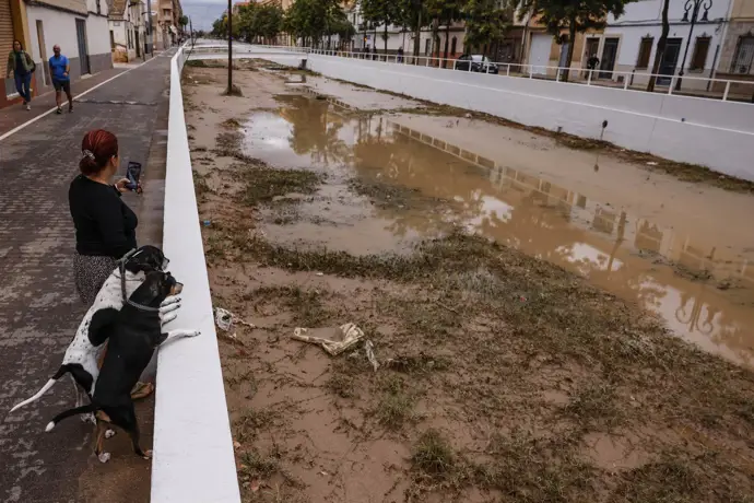 La alerta roja provoca parálisis en empresas, teletrabajo o retrasos en su apertura por la lluvia