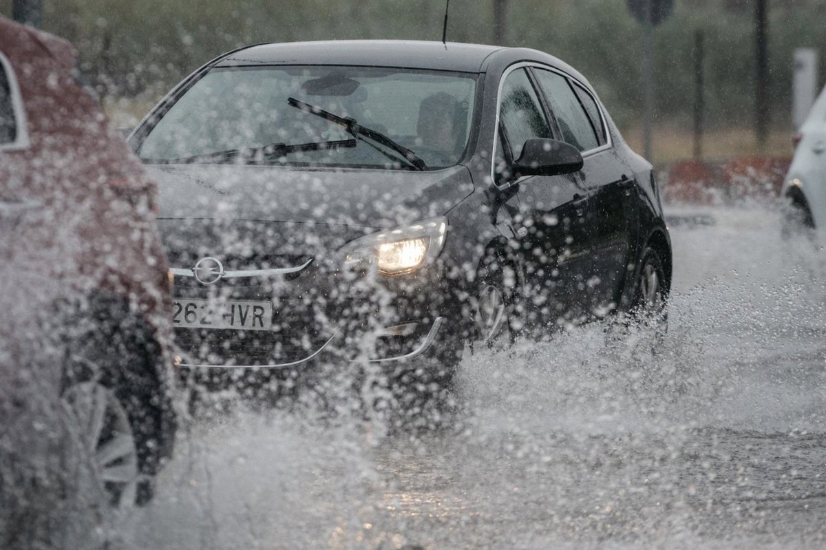Alerta naranja en Mallorca y Pitiusas por granizo y lluvias de hasta 120 litros en dos horas
