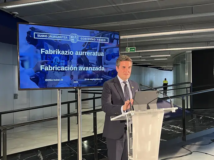 Jauregi estima que la fabricación avanzada en Euskadi podría perder hasta 25 millones anuales por