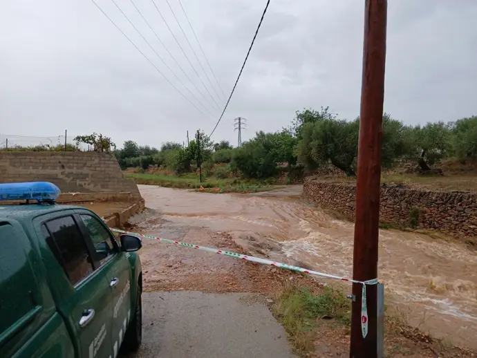 Se desactiva la alerta del plan Inuncat tras concluir el episodio de lluvias en el sur de Catalunya