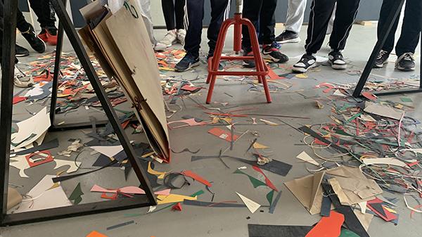 La Comunidad de Madrid inaugura un taller de arte permanente en el colegio Federico García Lorca