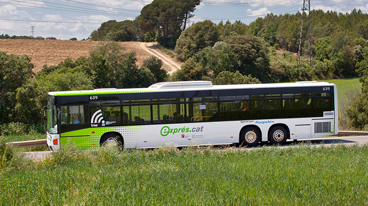 Mejoras en los autobuses exprés del Garraf