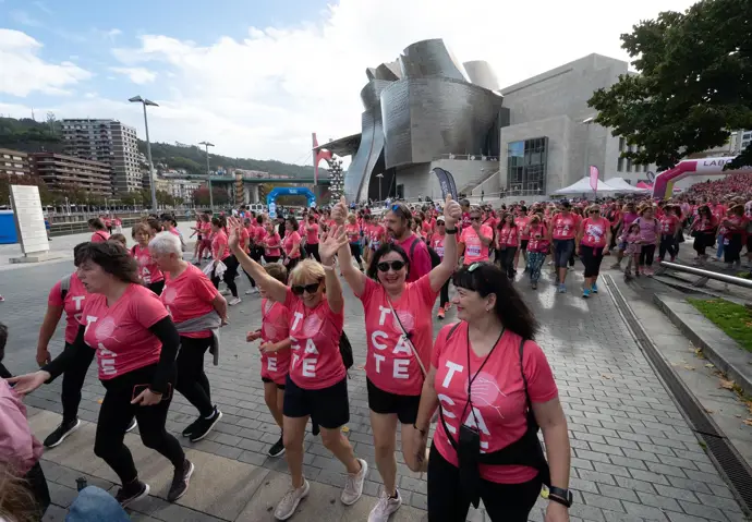 Dorsales agotados para la carrera solidaria contra el cáncer de mama el 5 de octubre en Bilbao