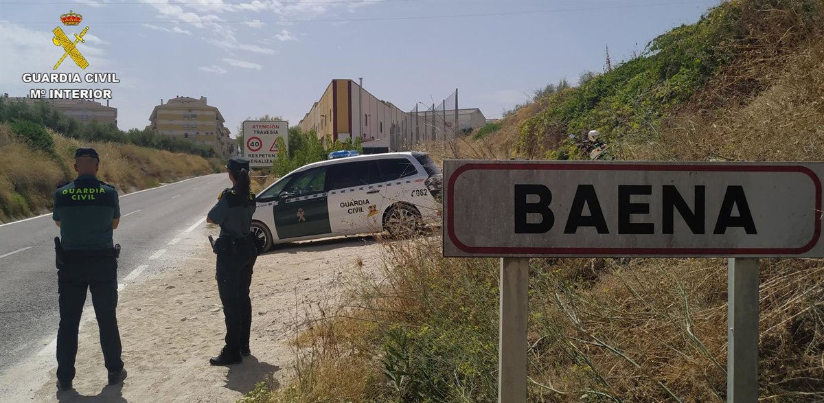 Seis personas arrestadas en una gran operación contra el narcotráfico en Baena, Córdoba