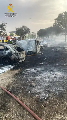 Detienen a dos personas por el incendio del aparcamiento de intu Xanadú ocurrido en agosto