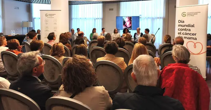 En 2024, AECC atendió en La Rioja a 297 pacientes de cáncer de mama y 73 necesitaron apoyo social