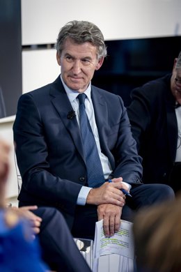 El presidente del Partido Popular, Alberto Núñez Feijóo.