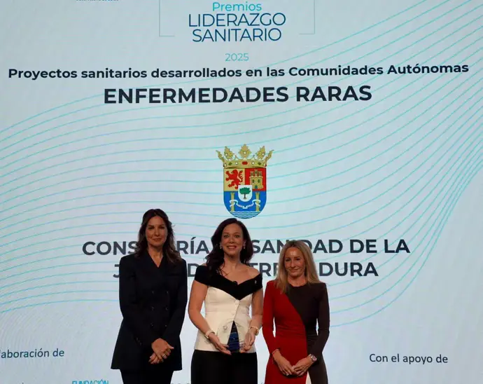 La Consejería de Salud y Servicios Sociales de Extremadura es galardonada con el premio en