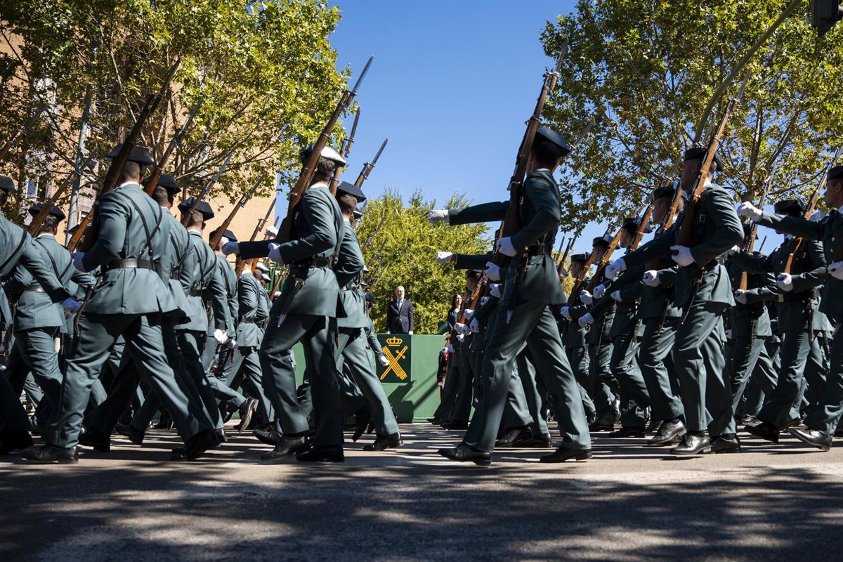 La Guardia Civil agradece el apoyo de los conquenses en la Parada Militar que cierra los Actos del