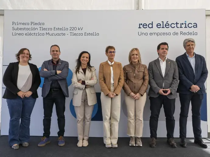 Red Eléctrica comienza la edificación de la línea Tierra Estella-Muruarte