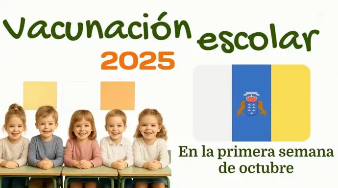 Canarias inicia el lunes la campaña de vacunación contra la gripe en grupos vulnerables