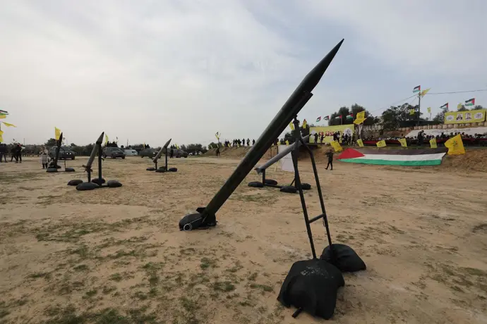 Cohete lanzado desde Gaza impacta en Israel en el segundo aniversario del 7-O