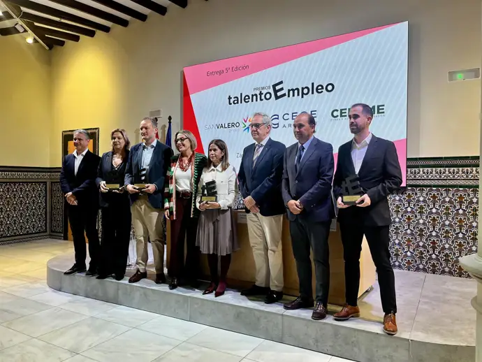 Los premios Talento Empleo Aragón 2025 distinguen a cuatro empresas por su compromiso territorial