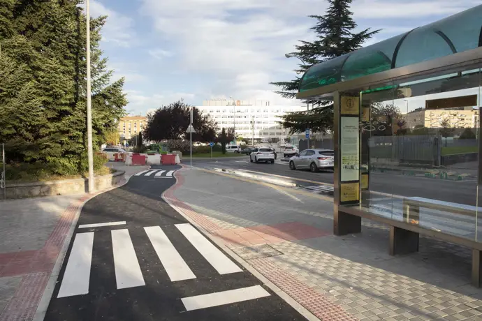 Las avenidas de Pío XII y Barañáin estarán unidas a finales de año por el carril bici en
