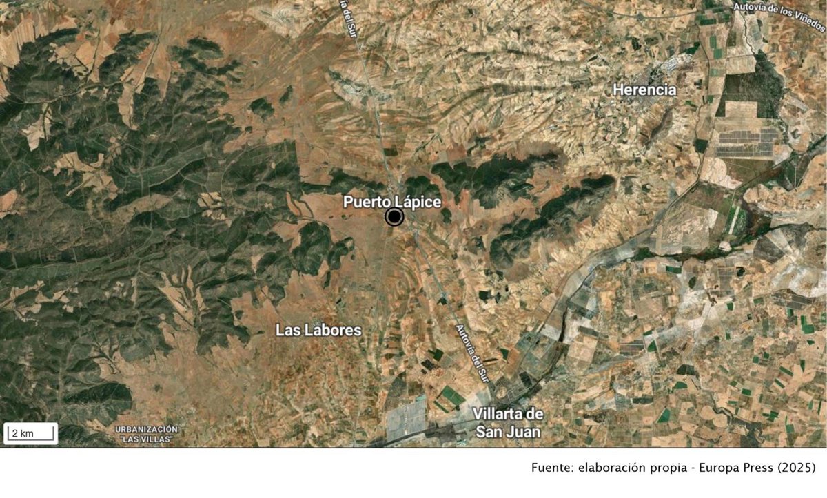 Un joven de 19 años sufre lesiones al caerle una máquina en Puerto Lápice