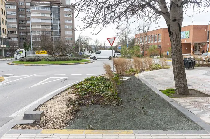 El Ayuntamiento de Pamplona intervendrá en la rotonda de Fuente del Hierro con Pedro I