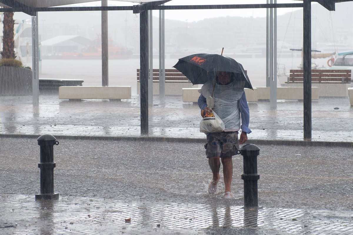 Emergencias activa el Plan Meteobal por lluvias y tormentas en Ibiza y Formentera