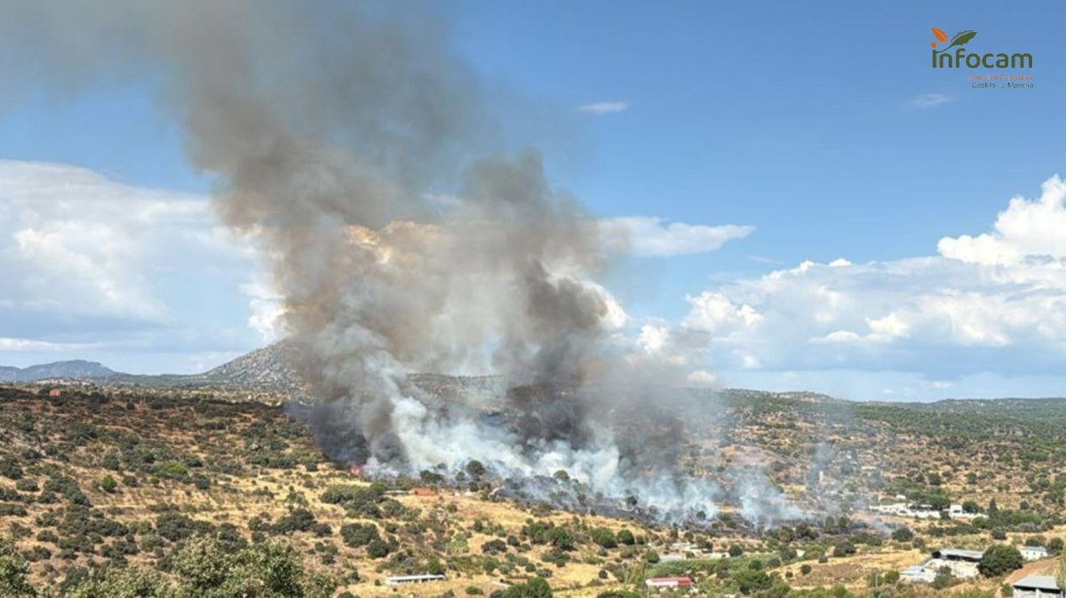 El incendio forestal de Almorox se encuentra ahora en nivel 0 de alerta.