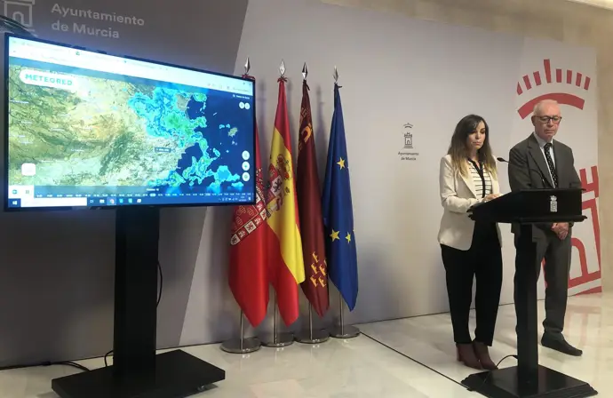 Ayuntamiento de Murcia activa un equipo de más de 800 personas para enfrentar la dana Alice