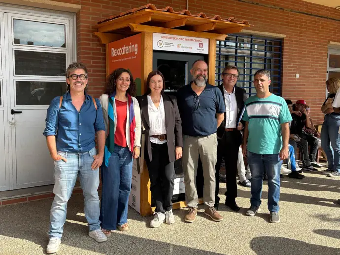 Se lanza en Barcelona un sistema innovador de aprovechamiento de alimentos con máquinas de vending