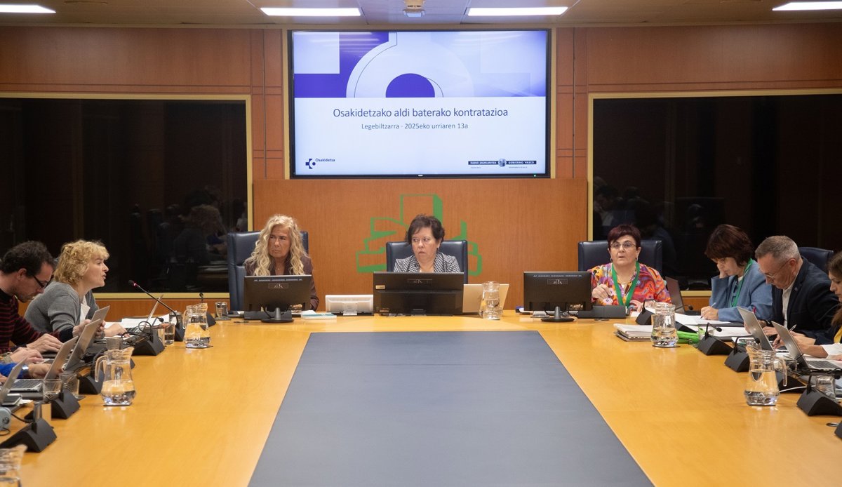 Osakidetza programará para 2026 una nueva OPE de plazas de difícil cobertura