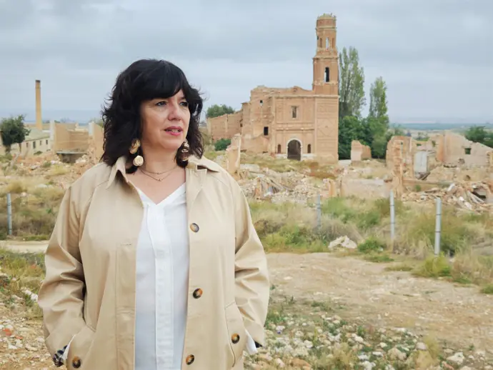 El PSOE sugiere en el Congreso declarar el Pueblo Viejo de Belchite Lugar de Memoria Democrática