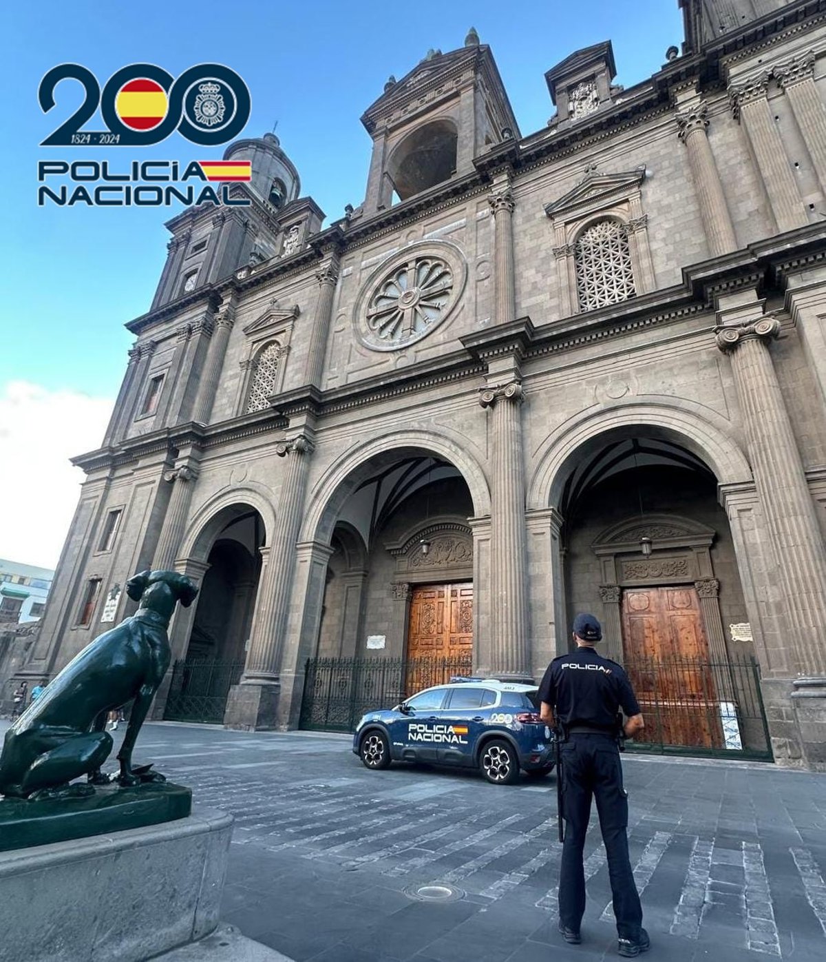 Arrestan a un individuo por robo con fuerza en una iglesia y en la catedral de Las Palmas