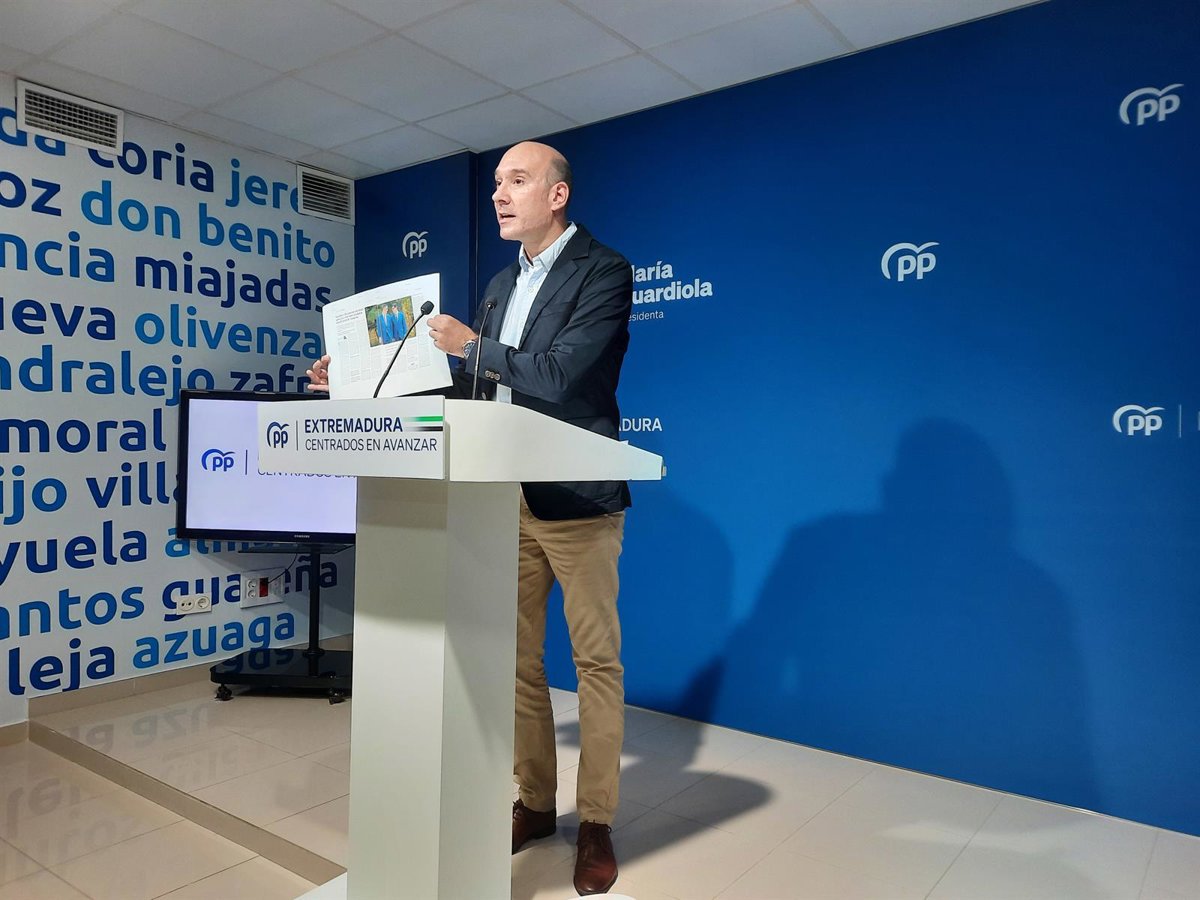 El PP critica a Gallardo por no confrontar a Sánchez ante el "cuponazo nuclear" y el cierre de
