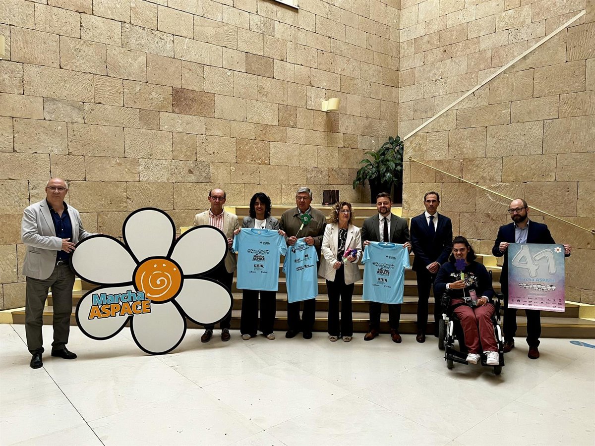 La marcha Aspace espera reunir a 3.000 participantes y recaudar 25.000 euros para su programa de