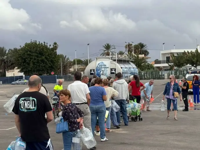 San Pedro del Pinatar, San Javier y Los Alcázares contarán desde hoy con agua no potable y sin