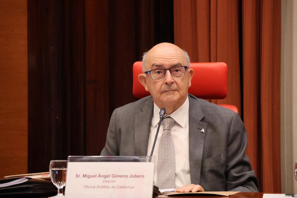 Gimeno (Antifrau) subraya el aumento de denuncias y advierte sobre la tensión del ente