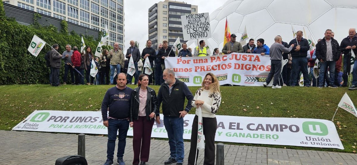 Agricultores demandan en Valladolid precios justos y la detención de la reforma de la PAC