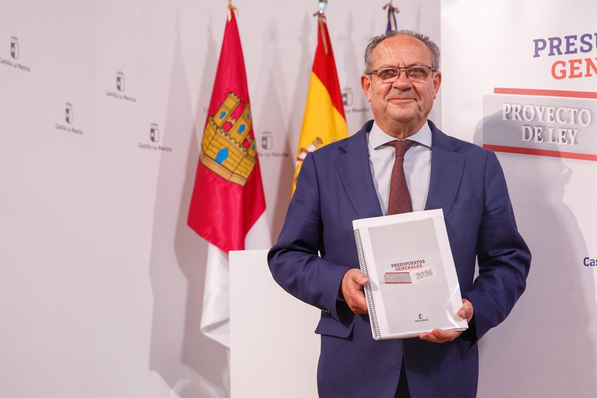 El presupuesto de C-LM alcanzará los 12.903 millones en 2026 para potenciar el gasto social y