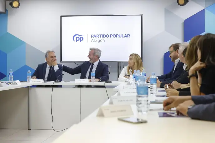 Bendodo (PP) destaca a Aragón como un modelo en tecnología y anticipa complicaciones para