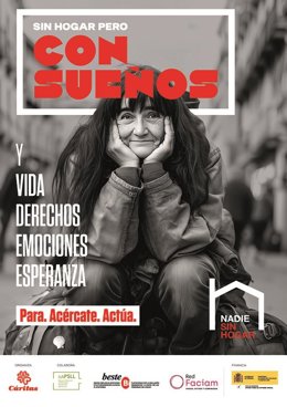 Campa&ntilde;a de personas sin hogar 'Sin Hogar pero con sue&ntilde;os'