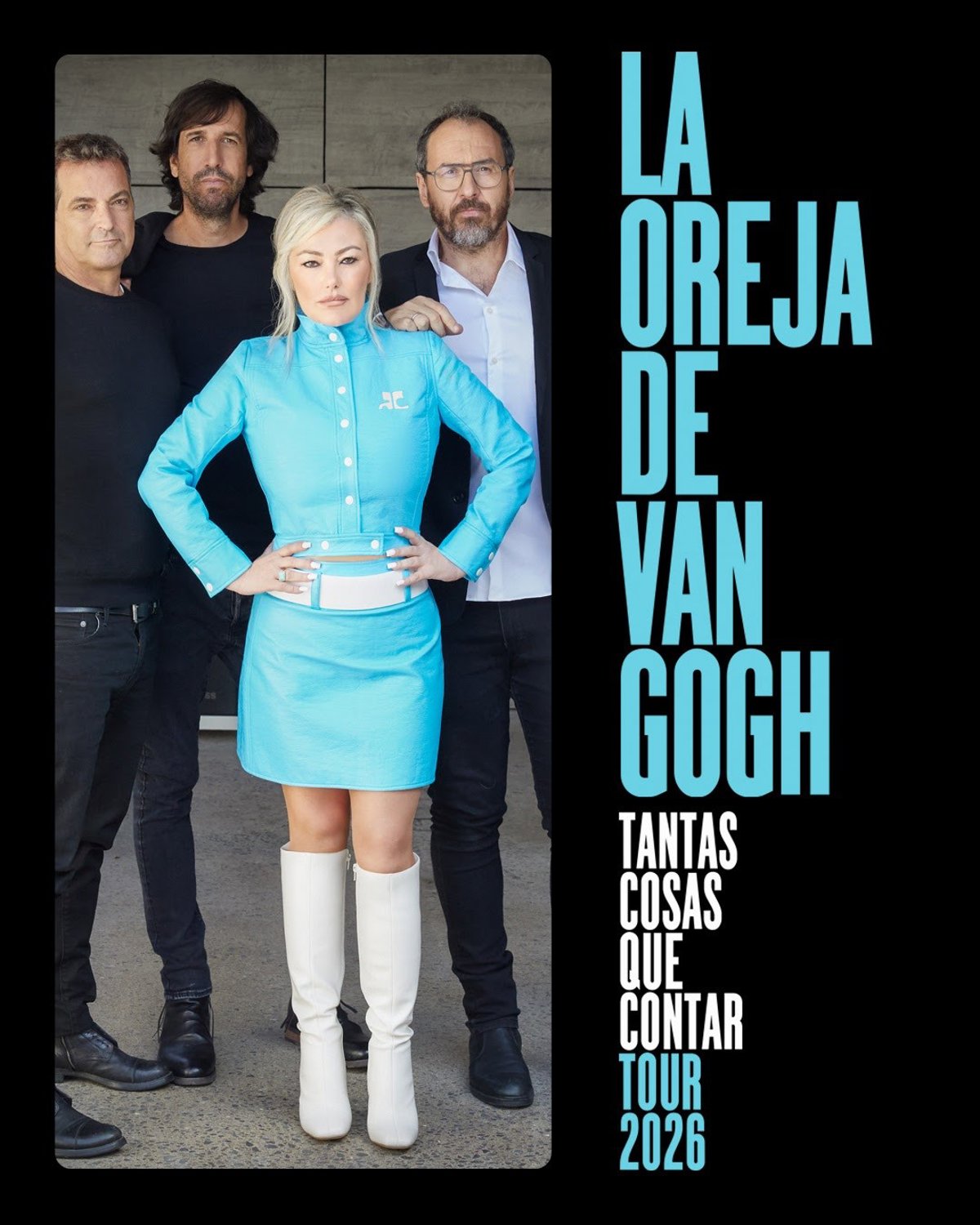 La Oreja de Van Gogh añade un tercer concierto en el BEC de Barakaldo, el 5 de diciembre de 2026