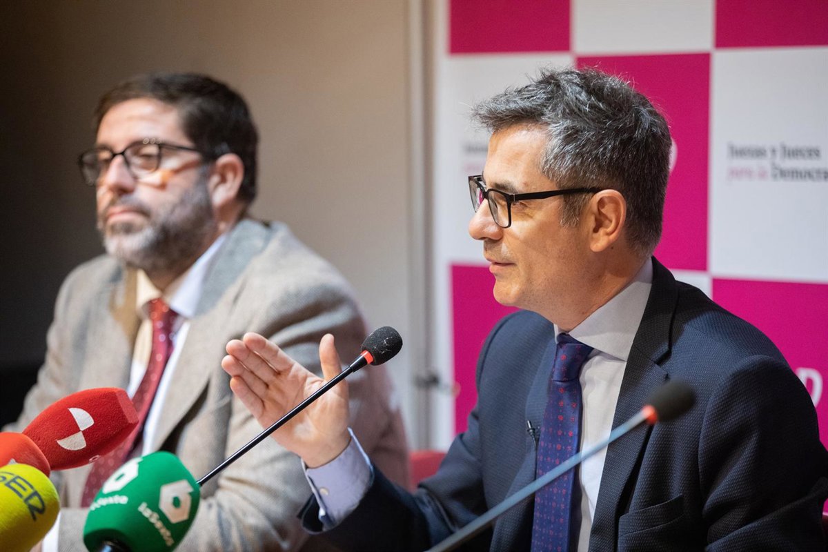 Bolaños indica que el Gobierno está a punto de presentar la reforma de la Ley de Enjuiciamiento