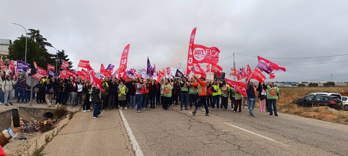 Primera jornada de huelga en Mahle de Motilla del Palancar con apoyo total, según sindicatos
