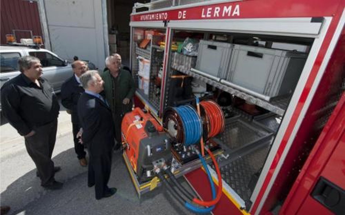 Solicitan a la Diputación de Burgos avanzar hacia un sistema de bomberos profesionales