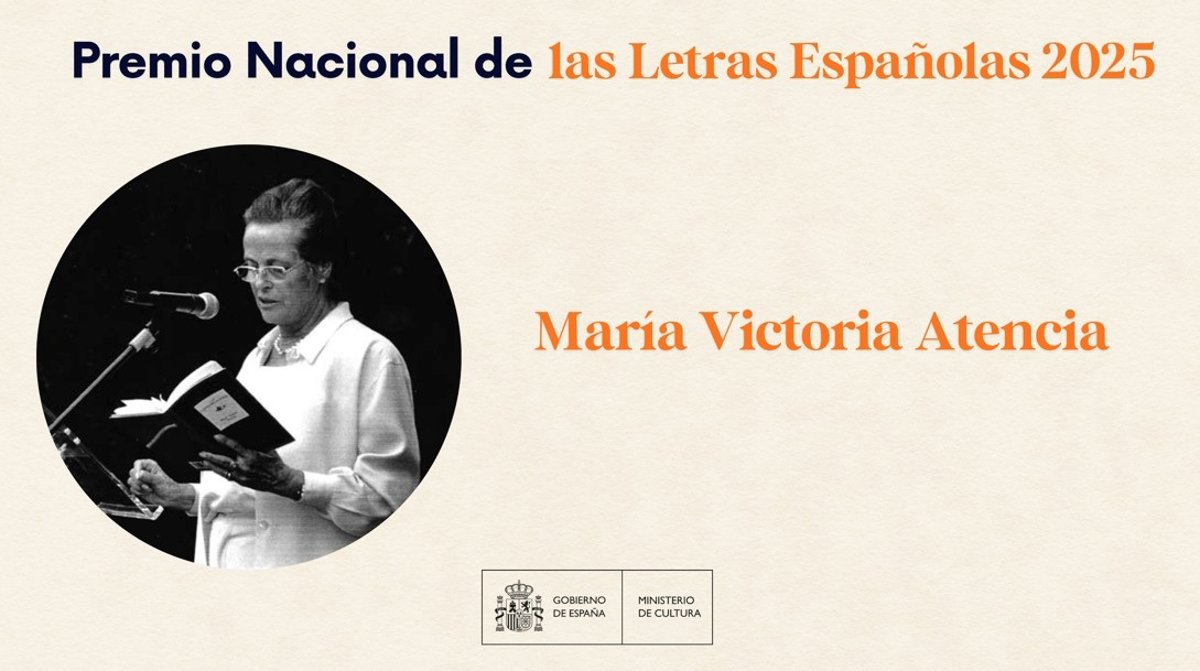 María Victoria Atencia, galardonada con el Premio Nacional de las Letras Españolas por su