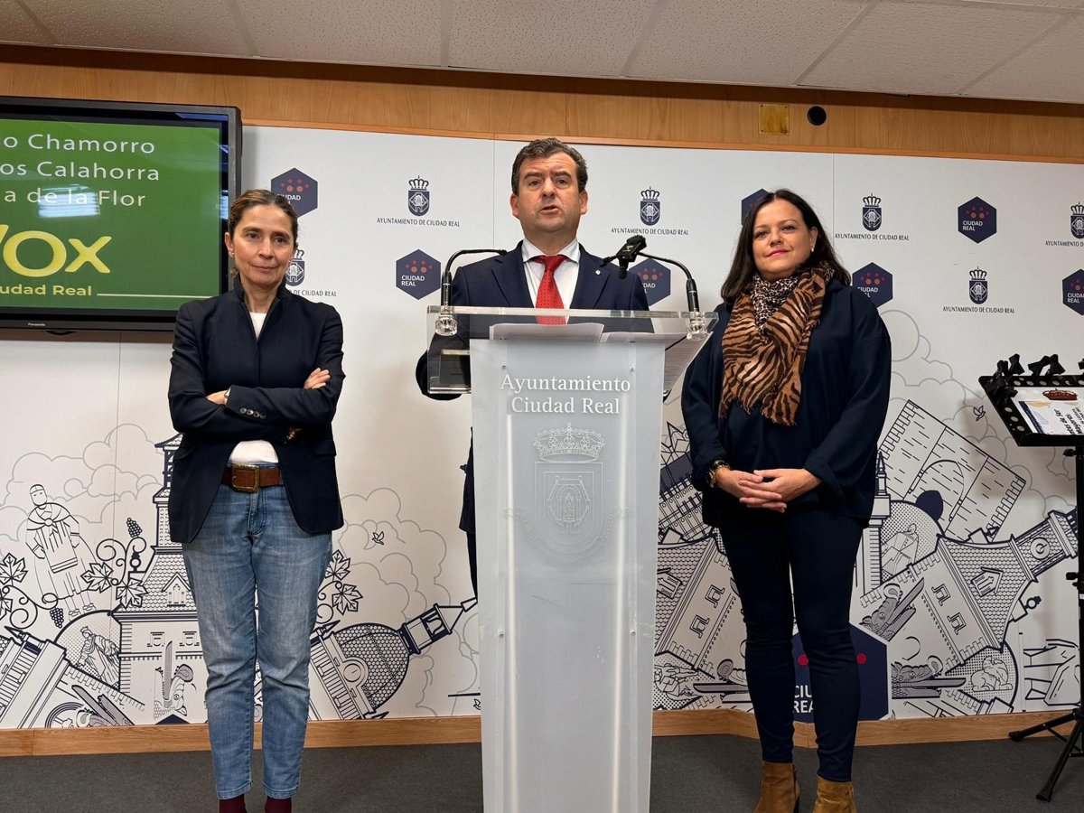 Chamorro (Vox) renuncia como concejal en Ciudad Real acusando a Regino Pérez de usurpar la