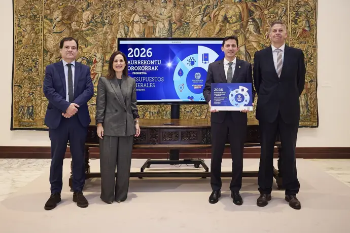 Las cuentas vascas comienzan su proceso en el Parlamento, que finalizará el 23 de diciembre con su