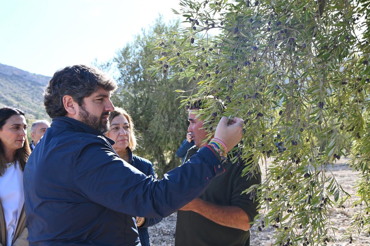 López Miras presenta 7 millones de euros en apoyo a agricultores y ganaderos afectados por la