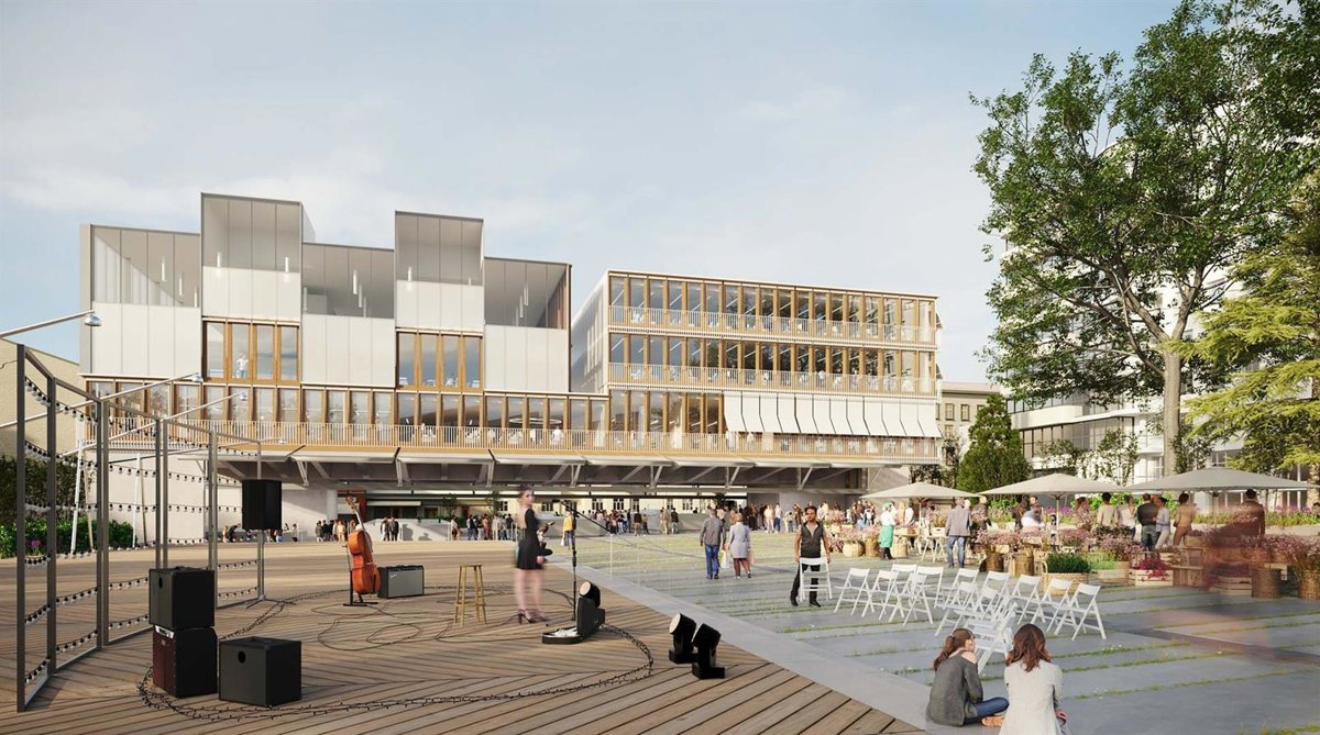 Un estudio de arquitectura se declara vencedor del concurso para remodelar la plaza de España en