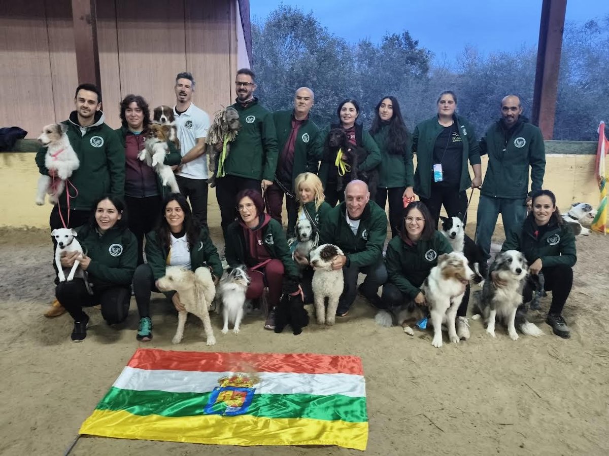 Claudia Fernández, subcampeona de España en la categoría juvenil de Agility