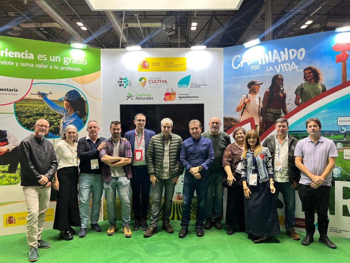 Una delegación de FP de Navarra asiste al Salón de Agricultura y Ganadería en Madrid