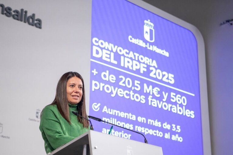 C-LM apoyará 560 iniciativas sociales en 2026 con 20,5 millones del IRPF y el Impuesto de