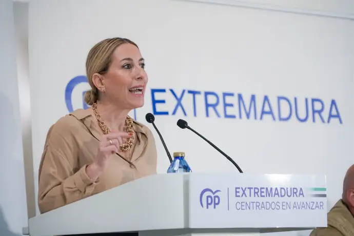 María Guardiola dará a conocer el lunes las candidaturas del PP en Extremadura para las
